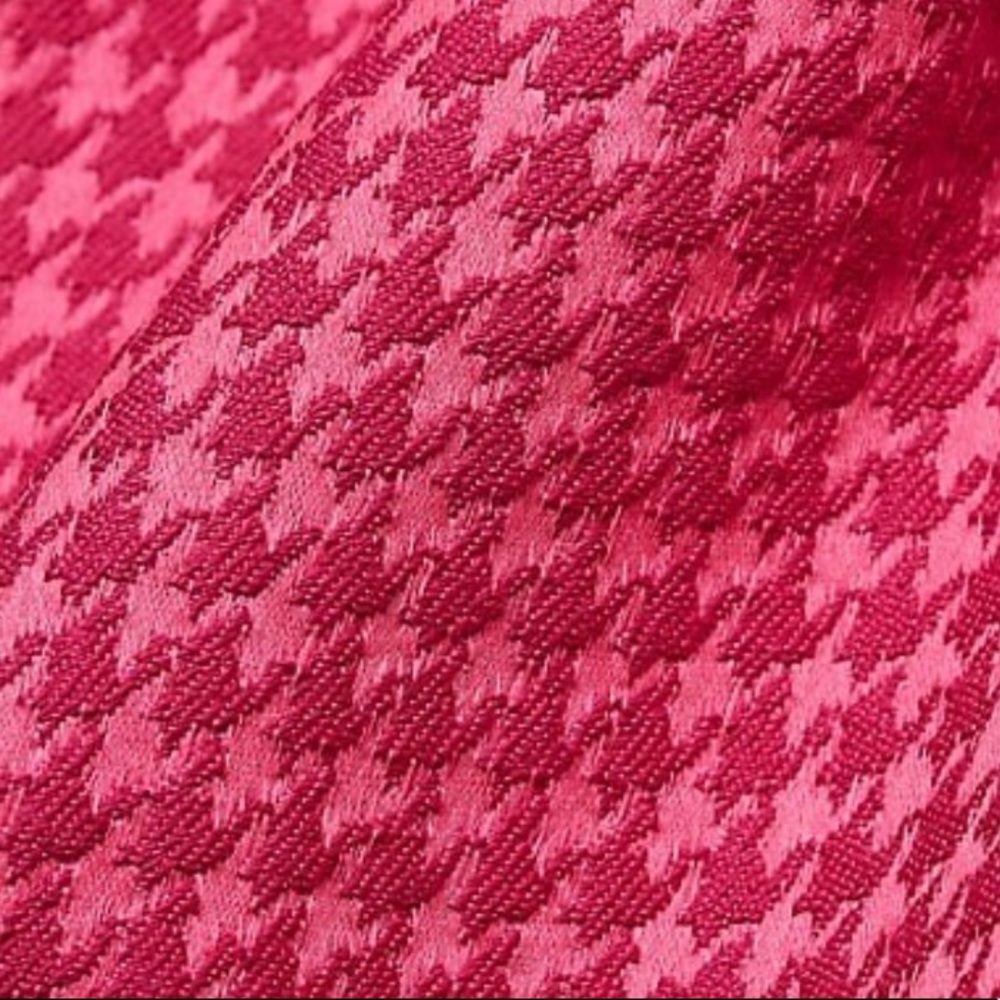 ESCADA 2021 Sheath Dress, Pink Houndstooth - Picture 7 of 10